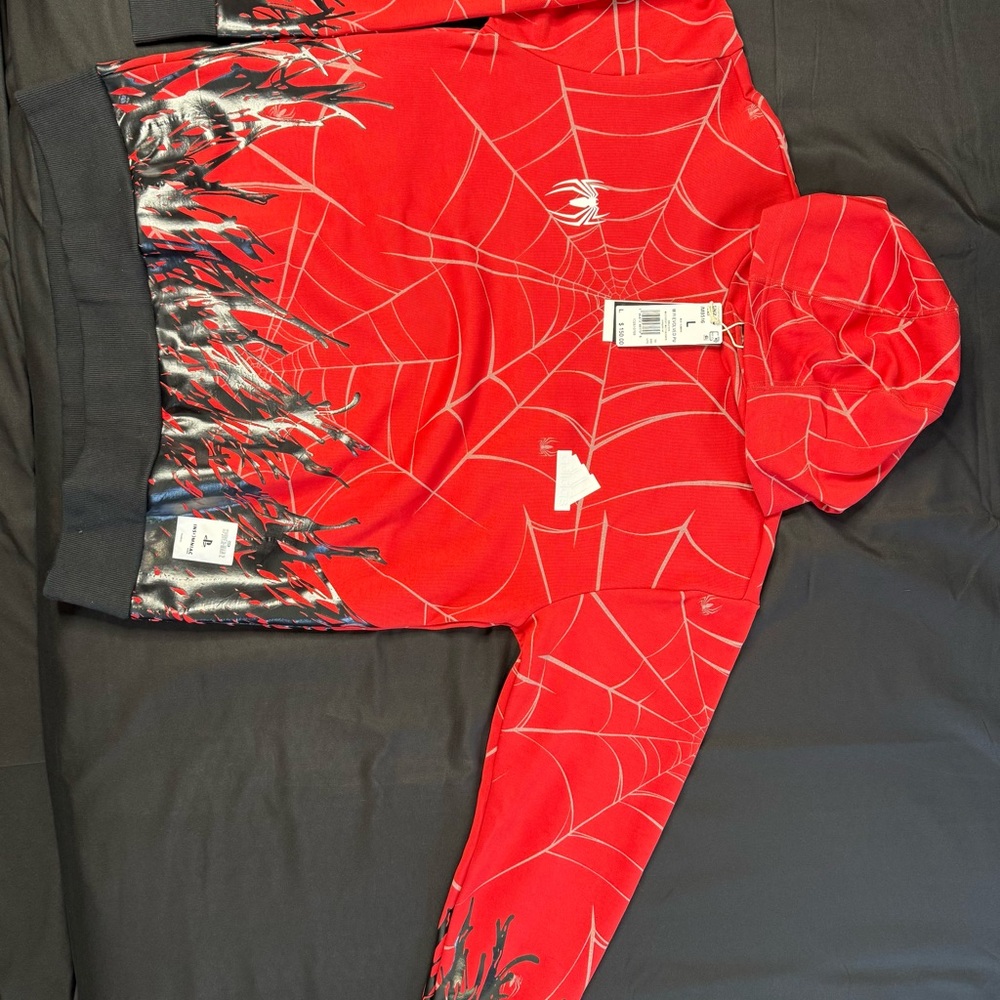 FUTURE ICONS SPIDER-MAN ADVANCED HOODIE — RARE —